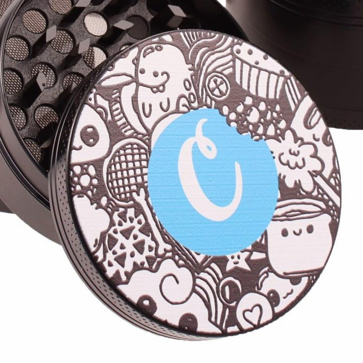 Cookies design 63mm 4 part grinder