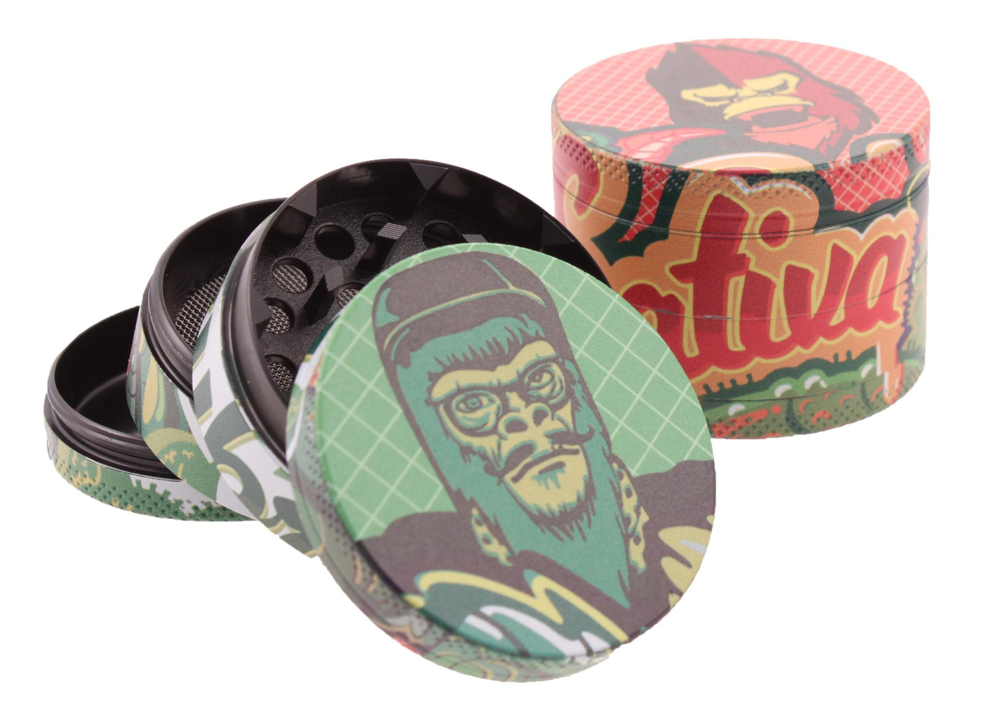 55mm 4 part Sativa Grinder