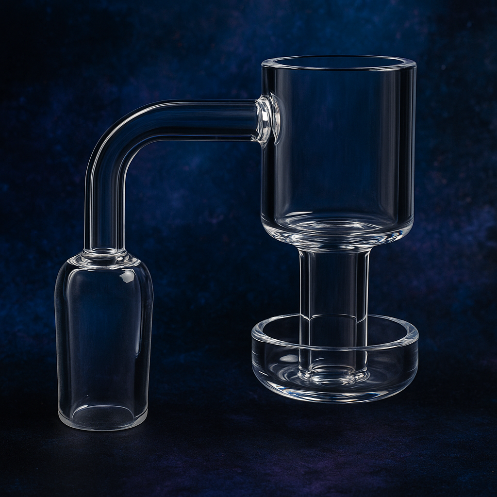Quartz Terp Vacuum Banger 19mm male Joint