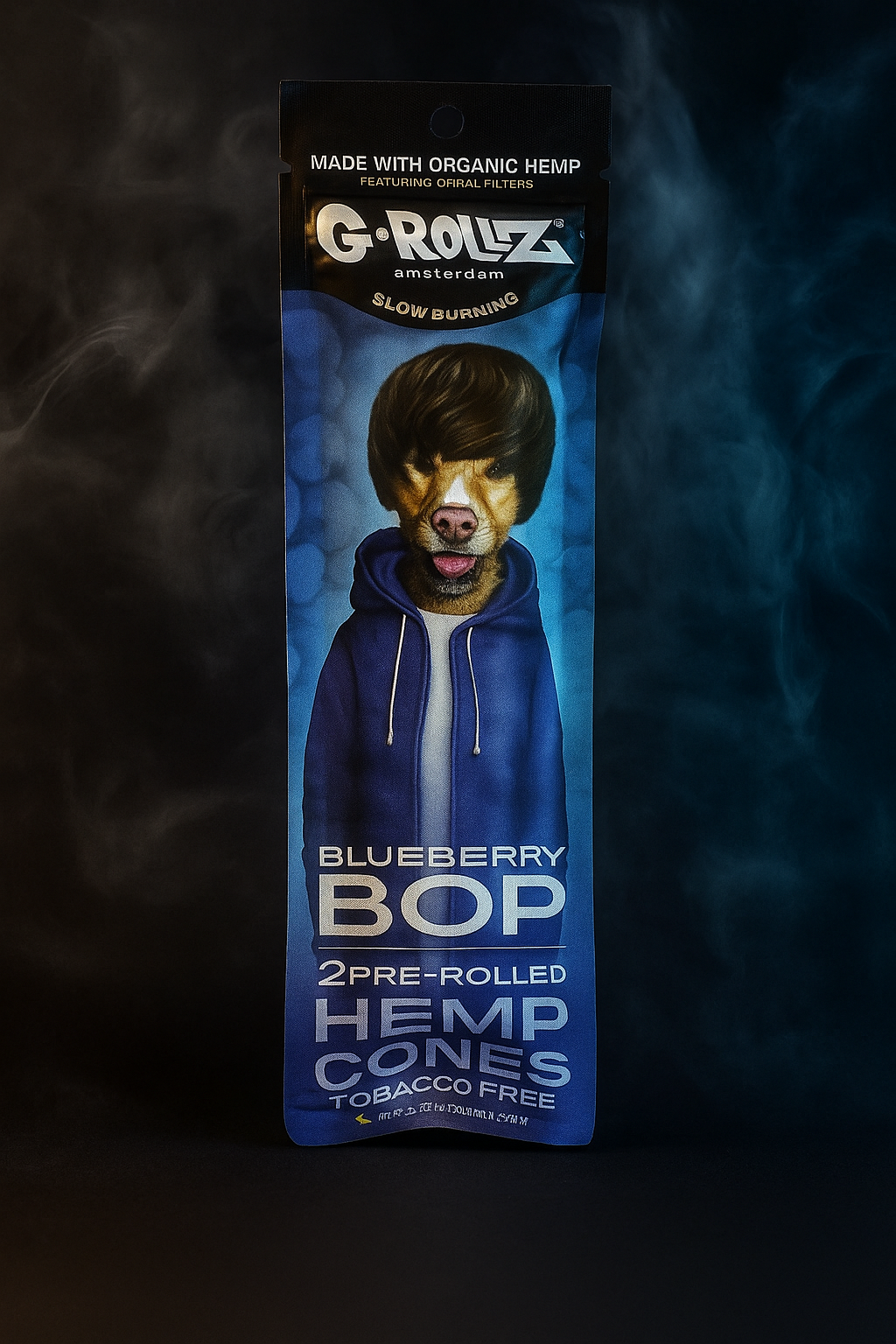 G-Rollz blueberry pop pre rolled hemp cones