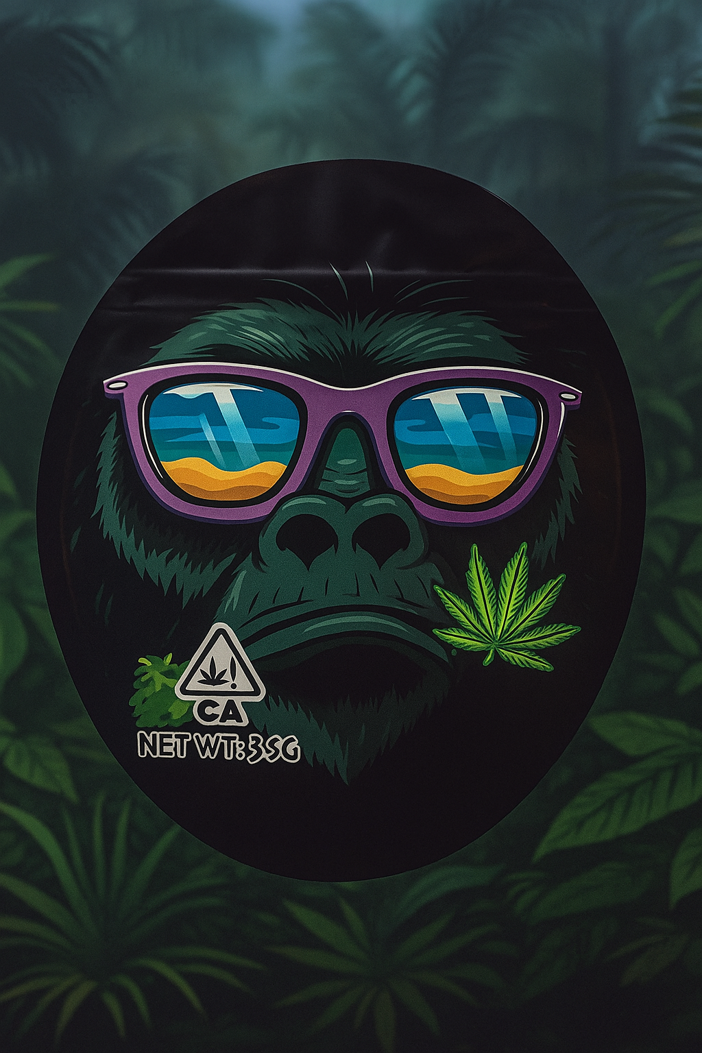 Character gorilla mylar calipacks