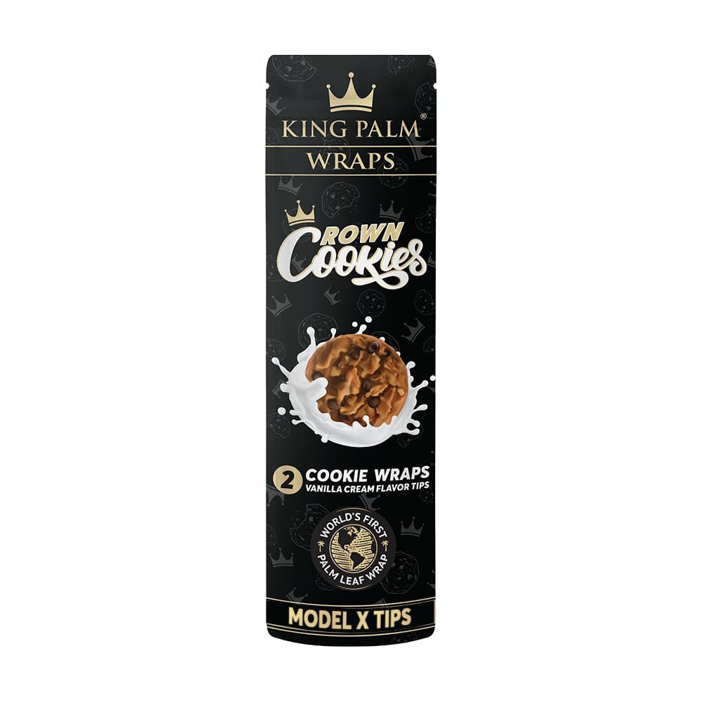 King Palm cookies and cream wraps.