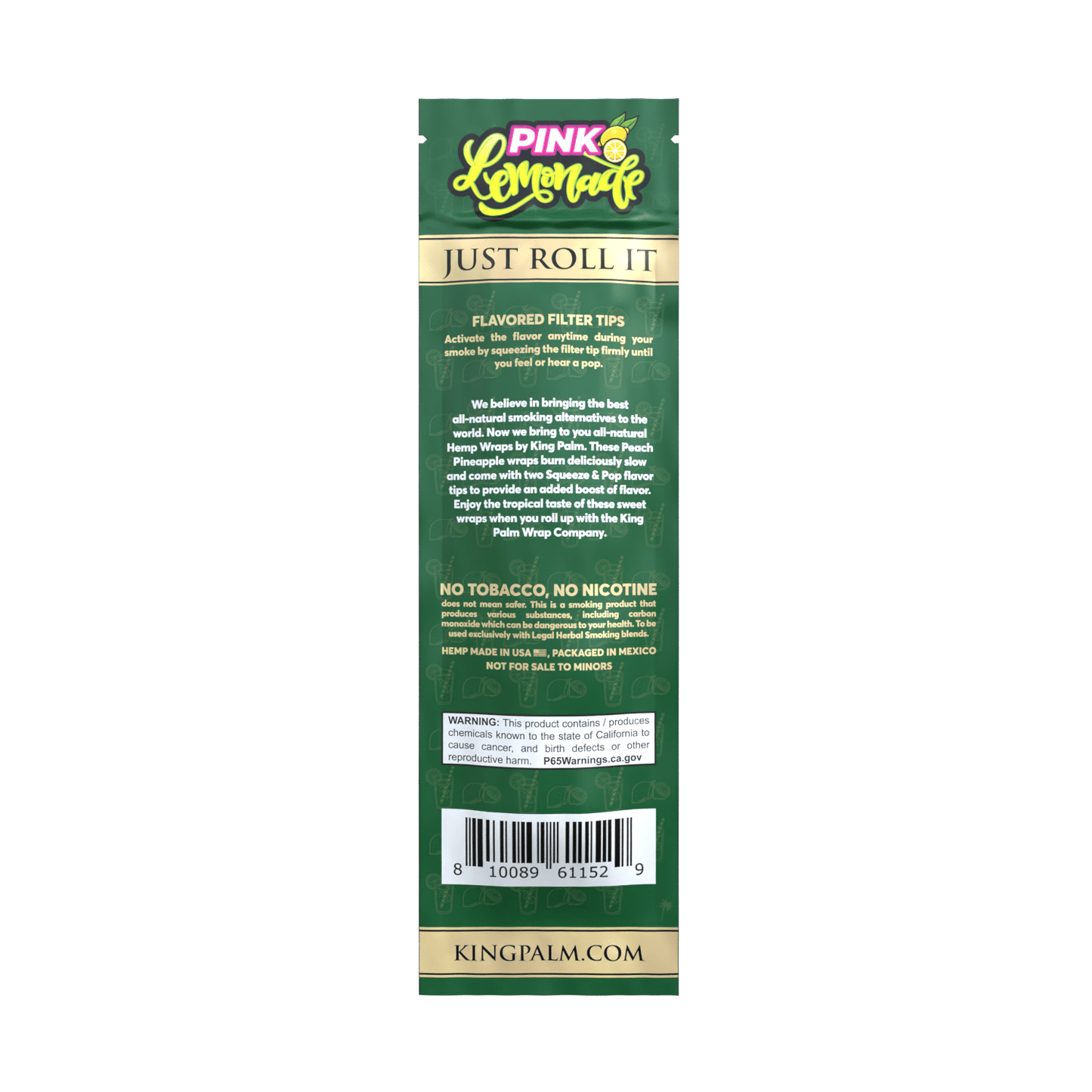 Back of the pack of two displaying product information