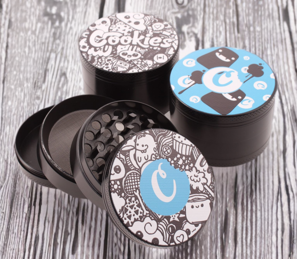 Cookies design 63mm 4 part grinder