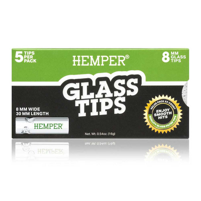 Hemper 6mm glass tips