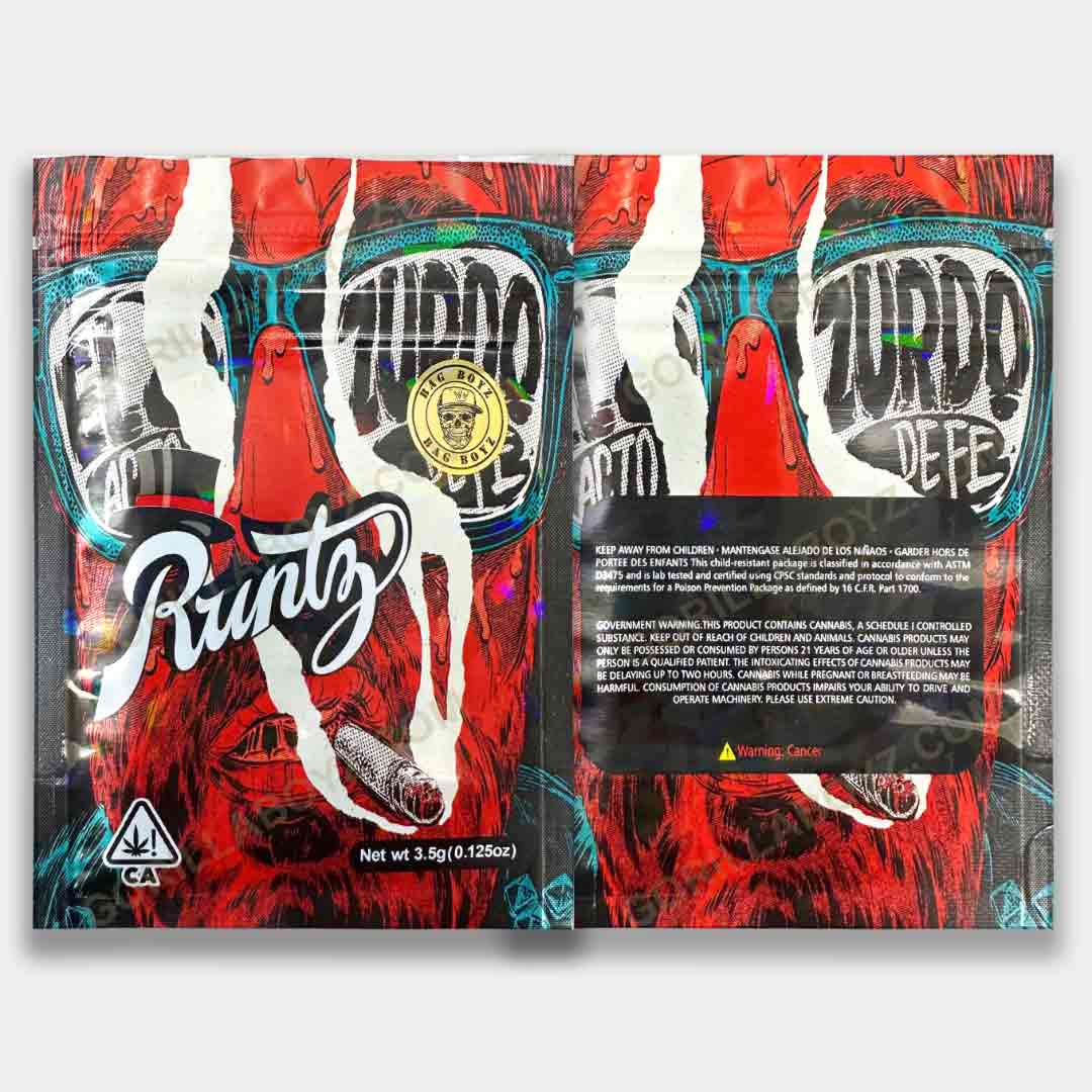 Runtz Mylar bags x 50
