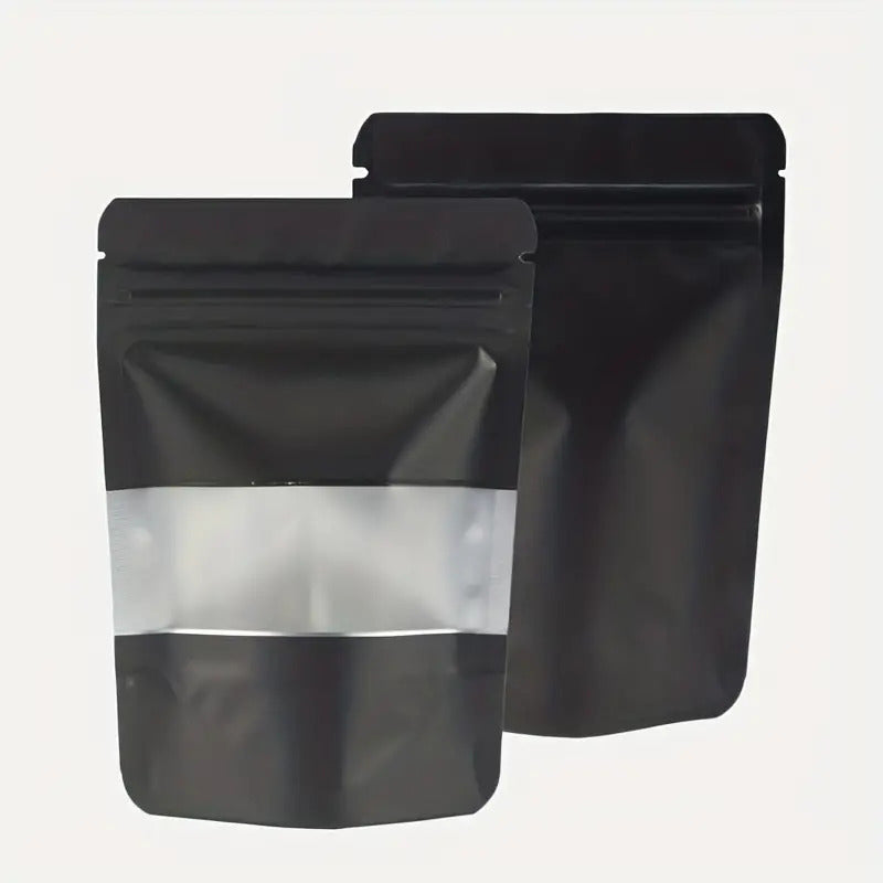 Plain black Mylar bags x 50