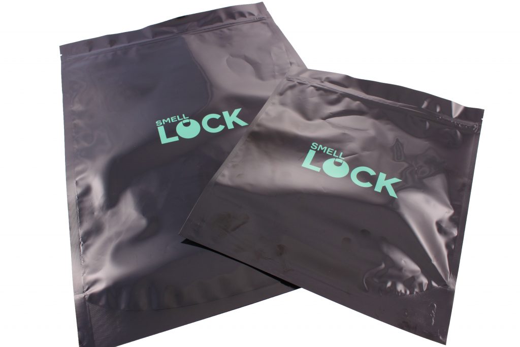 Smell lock bags x 10 (8.5" x 10")