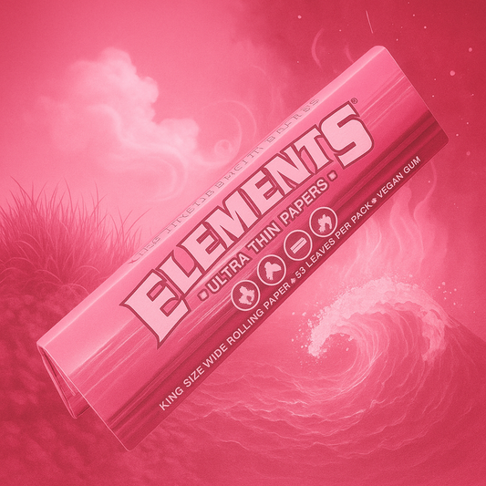 Pink Elements King Size Rolling Papers