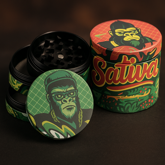 55mm 4 part Sativa Grinder