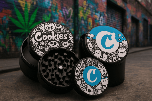 Cookies design 63mm 4 part grinder