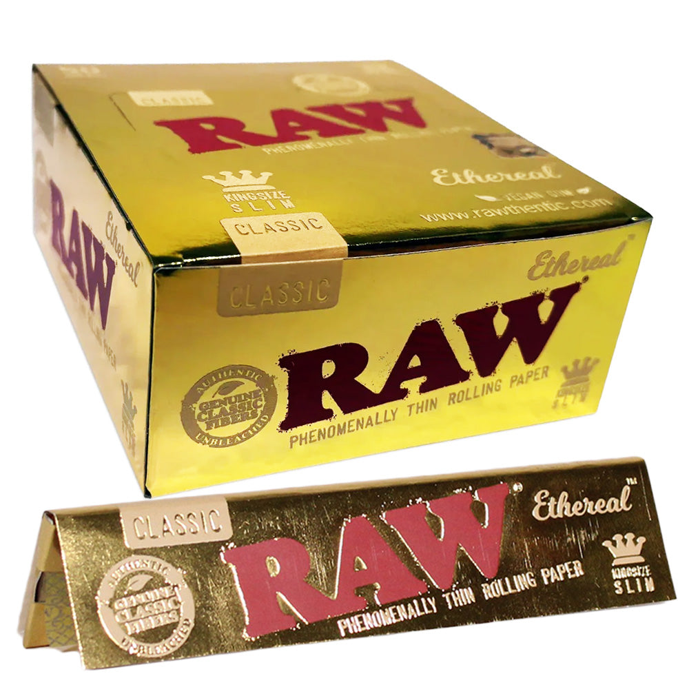 Raw Ethereal king-size rolling papers