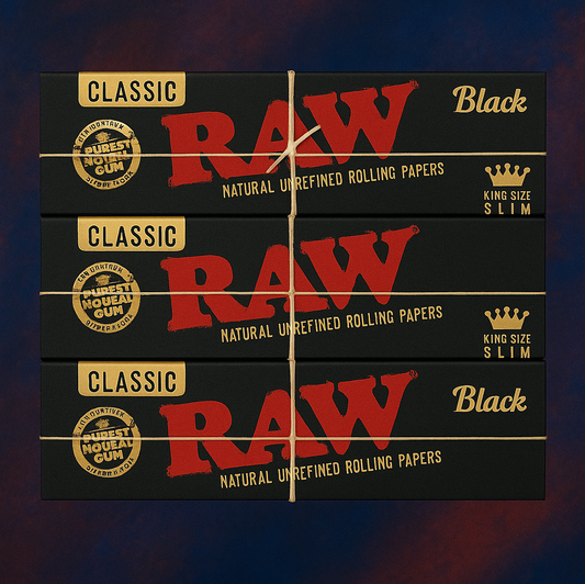 Ultra thin raw rolling papers 