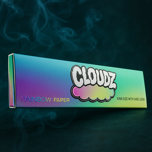Cloudz rainbow, King-size rolling papers