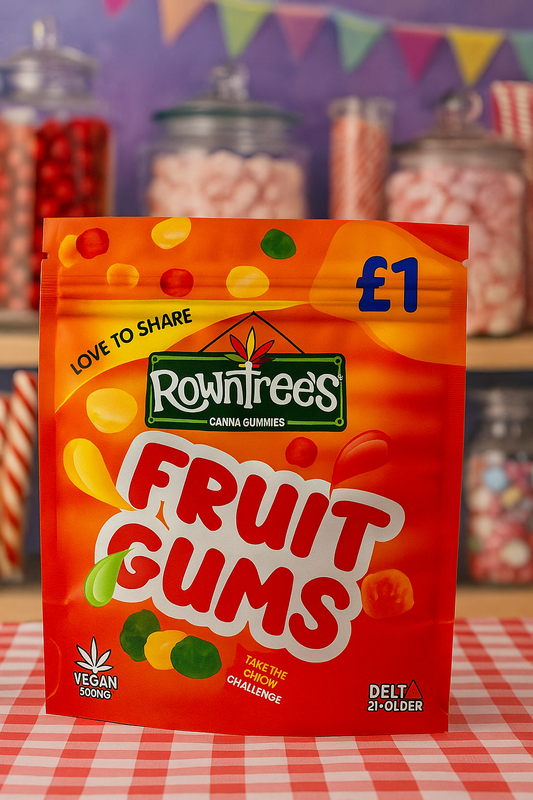 Fruit Gums Mylar bags x 50