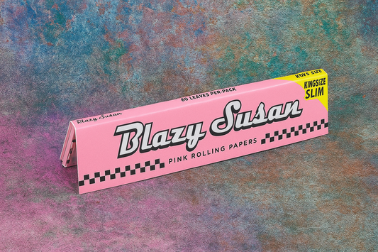 Pink Blazy Susan King-size Slim Rolling Papers