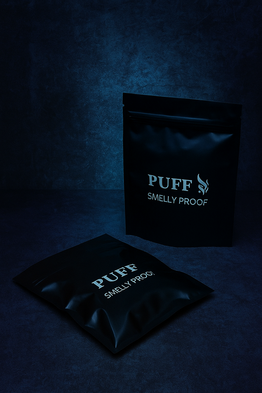 Smell proof Mylar bags x 10 (3in x 3in)