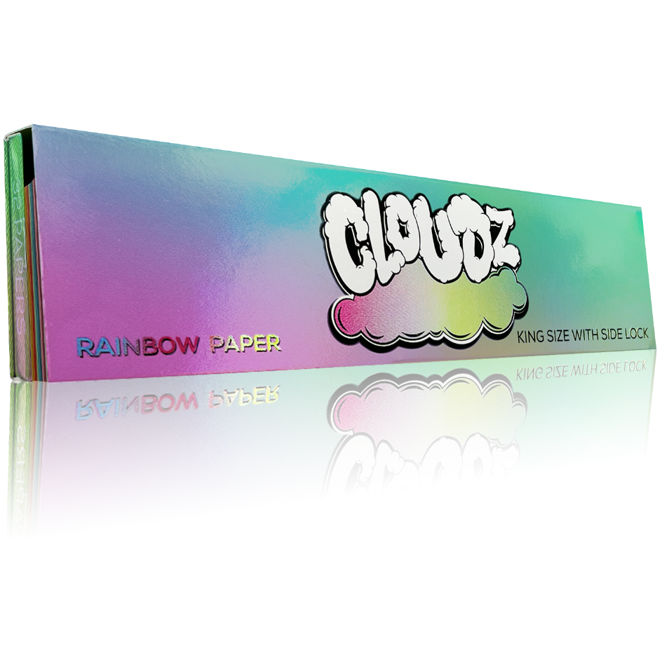 Cloudz rainbow, King-size rolling papers